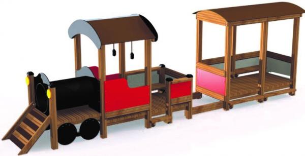 Lok mit Waggon
